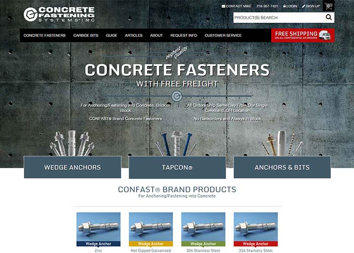Trusted Brands The category of fasteners labeled as